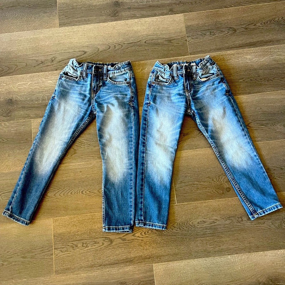 2 Boys Cat & Jack Size 6 Skinny Jeans